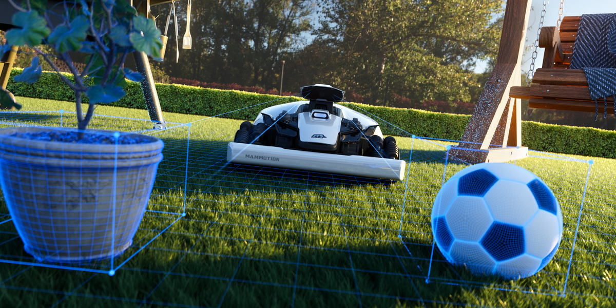 MAMMOTION LUBA mini 2 AWD 1000 Mähroboter ohne Begrenzungskabel