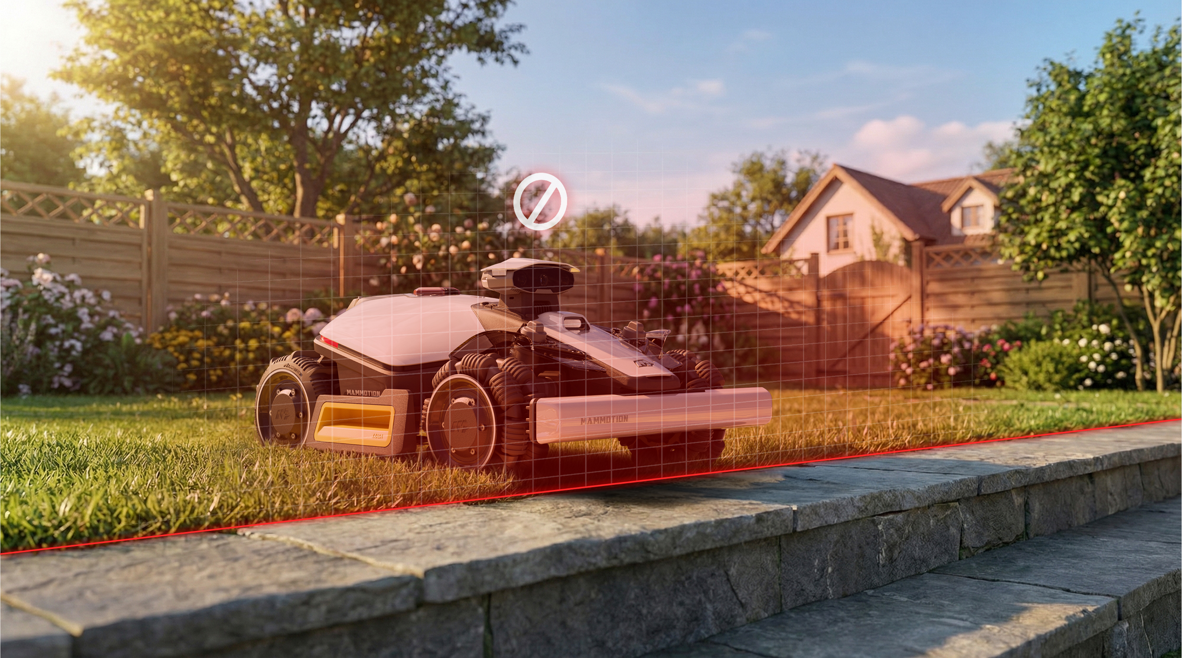 MAMMOTION LUBA mini 2 AWD 1000 Mähroboter ohne Begrenzungskabel